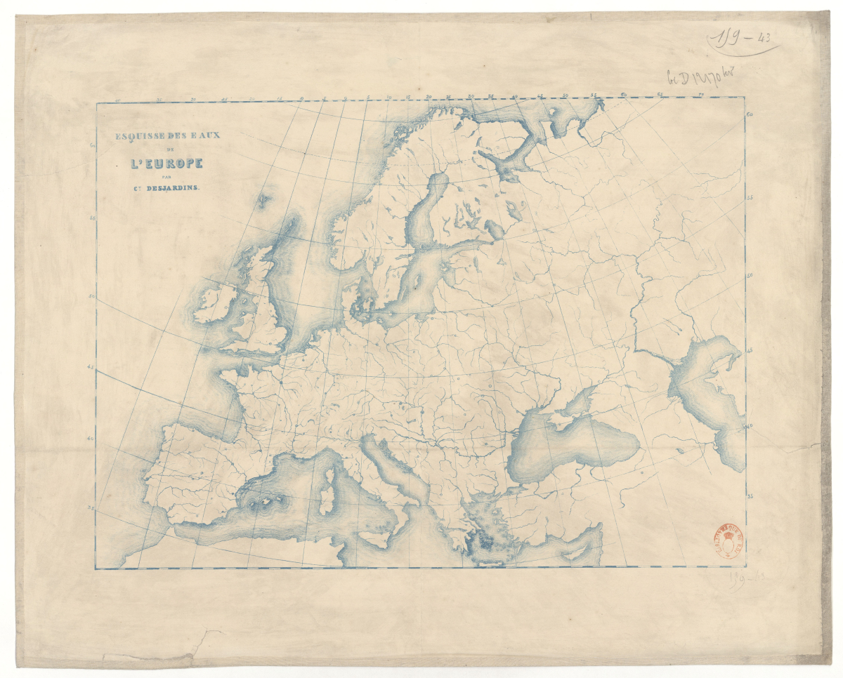 Esquisse des eaux de l'Europe / par C. Desjardins by Desjardins, Constant. Auteur du texte - 1843 - National Library of France, France - No Copyright - Other Known Legal Restrictions.